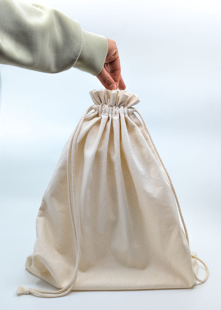 Minka urn made of wood fibers