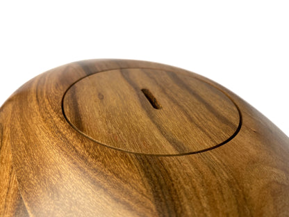 Holzurne River Stones Lorbeerholz - Sehr klein