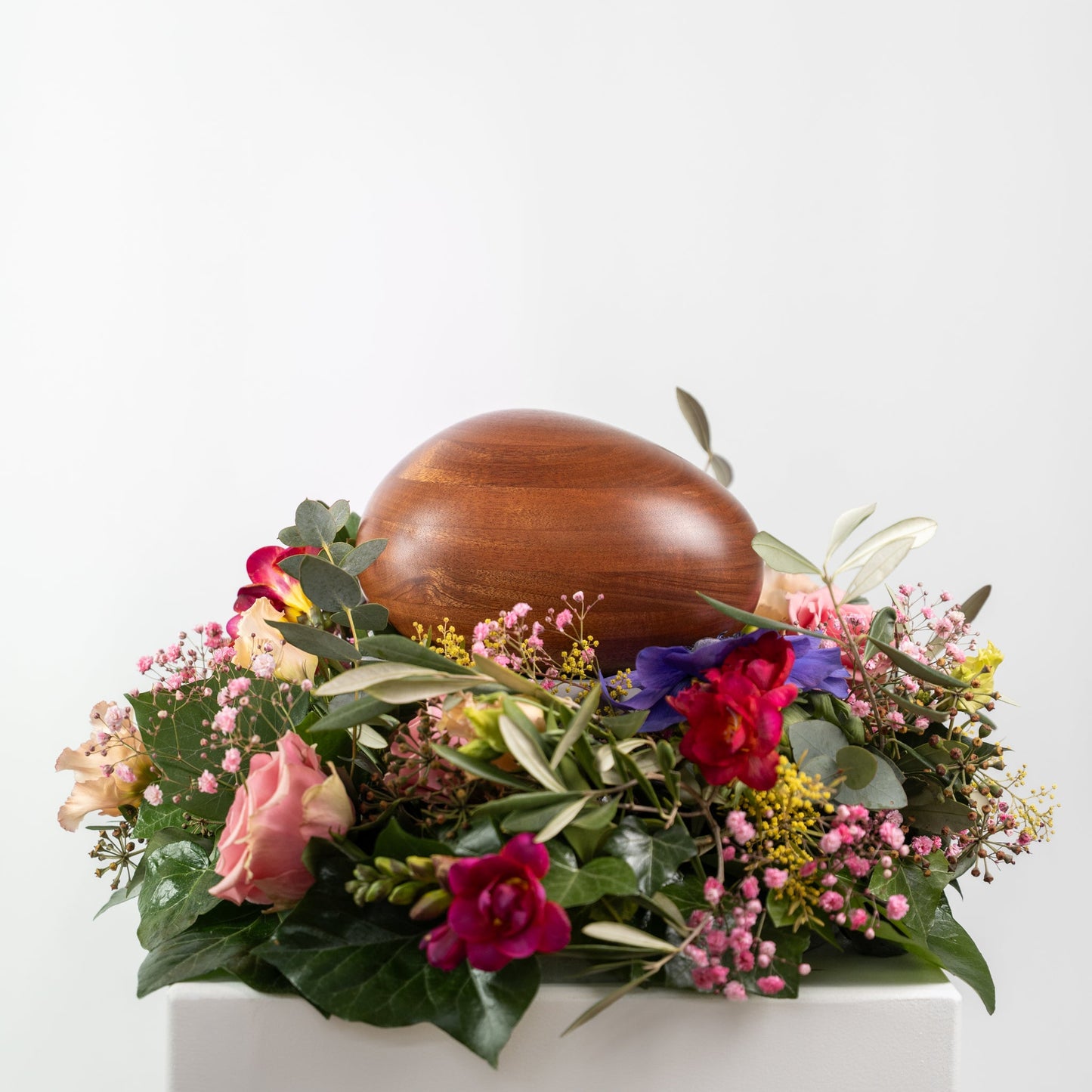 Holzurne River Stones Krabbenholz - Klein