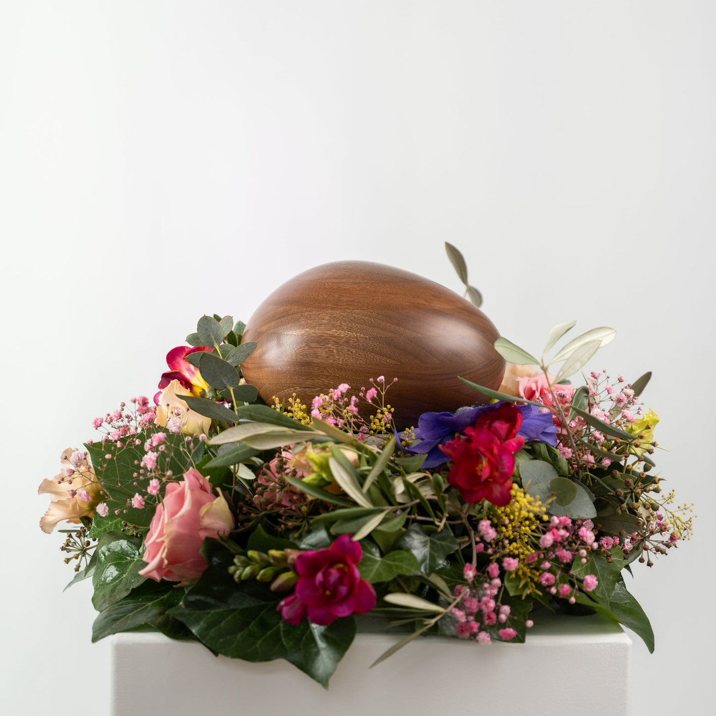 Holzurne River Stones Eichenholz - Klein