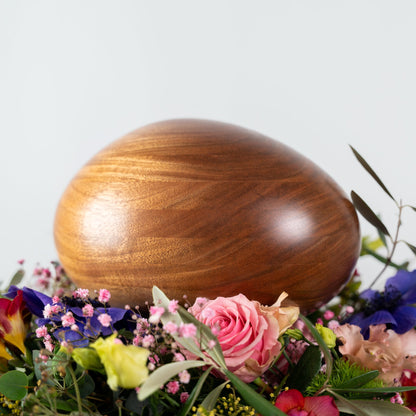 Holzurne River Stones Krabbenholz - Groß