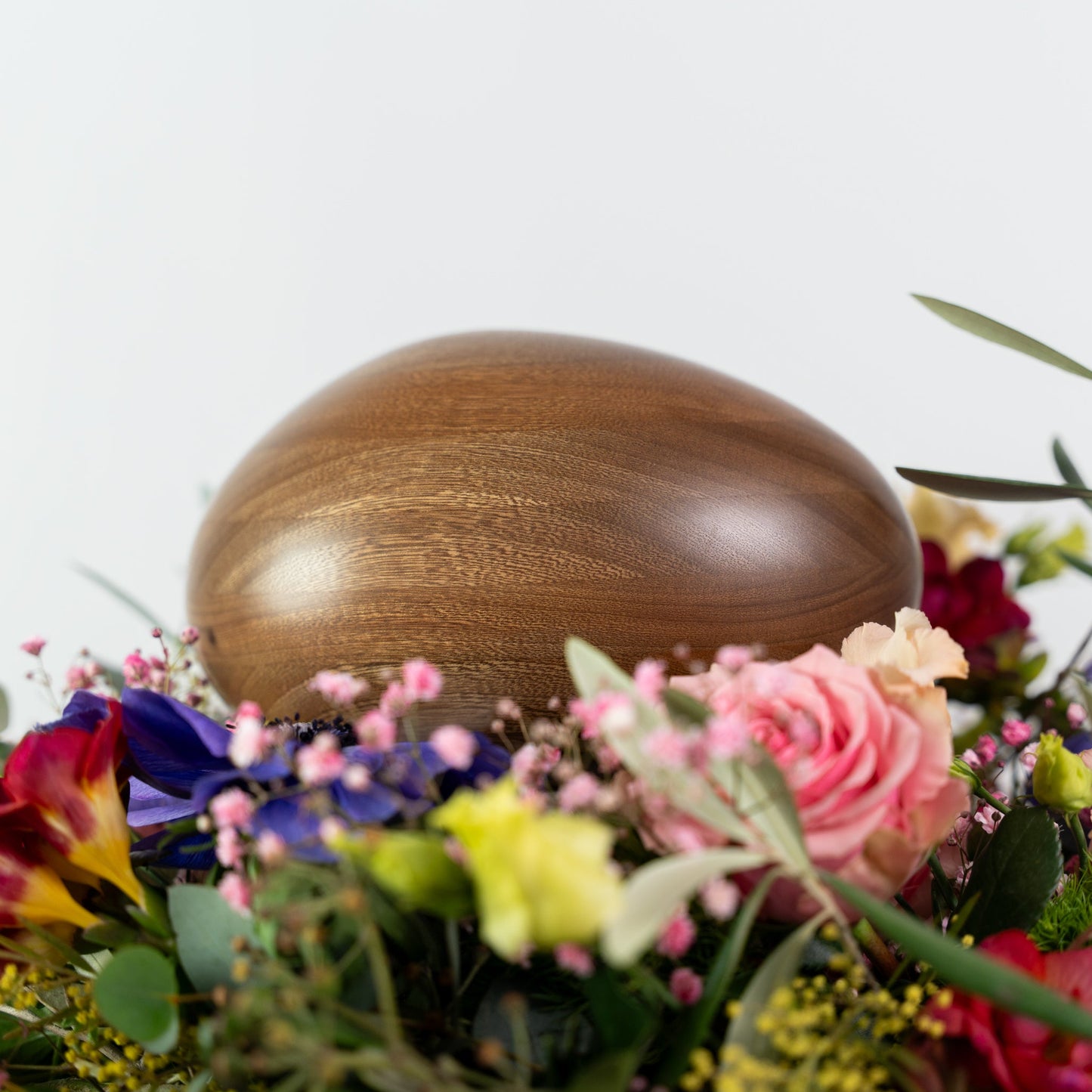 Holzurne River Stones Eichenholz - Groß