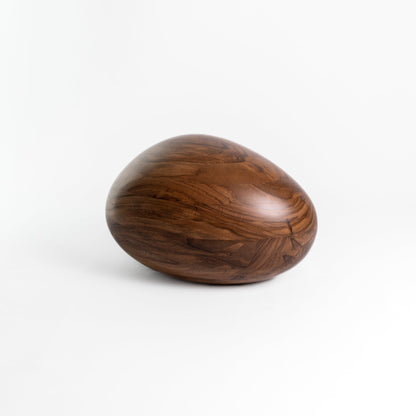 Holzurne River Stones Lorbeerholz - Groß