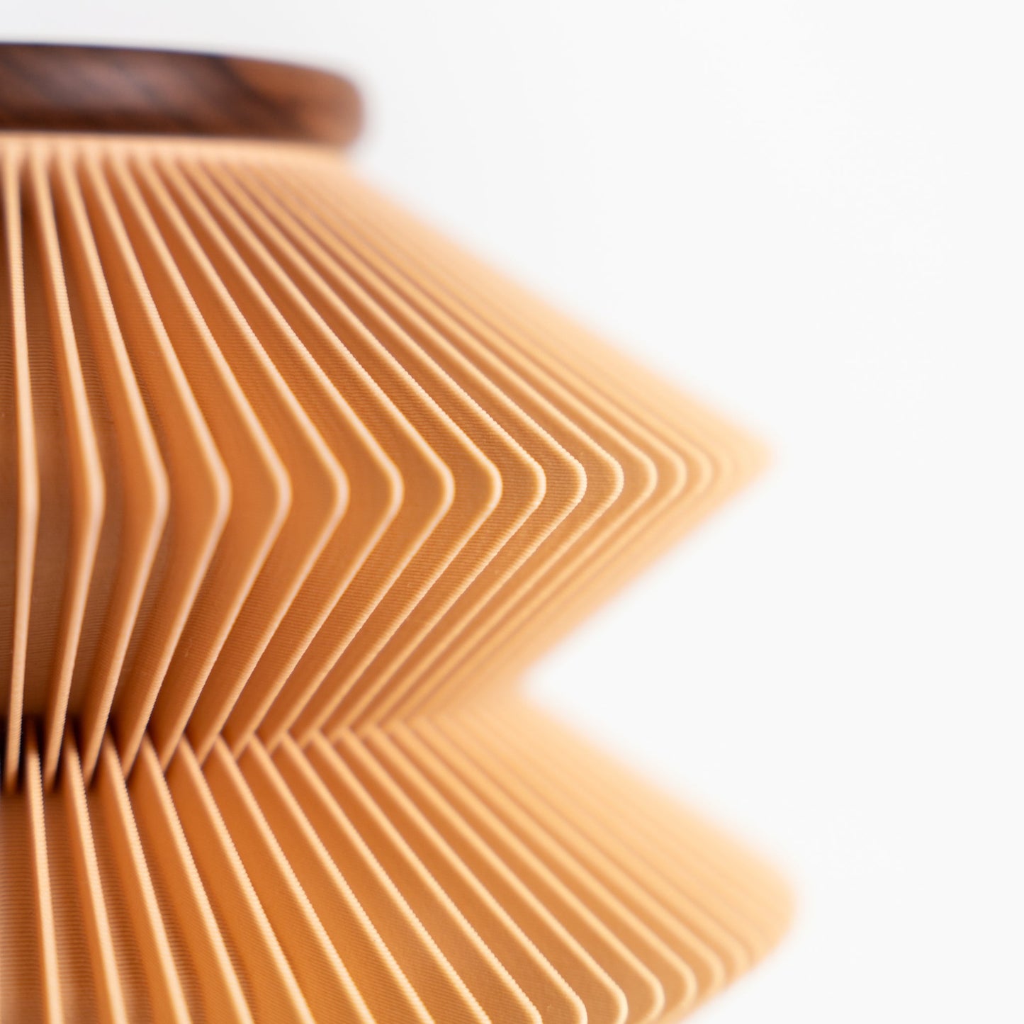 Minka urn made of wood fibers