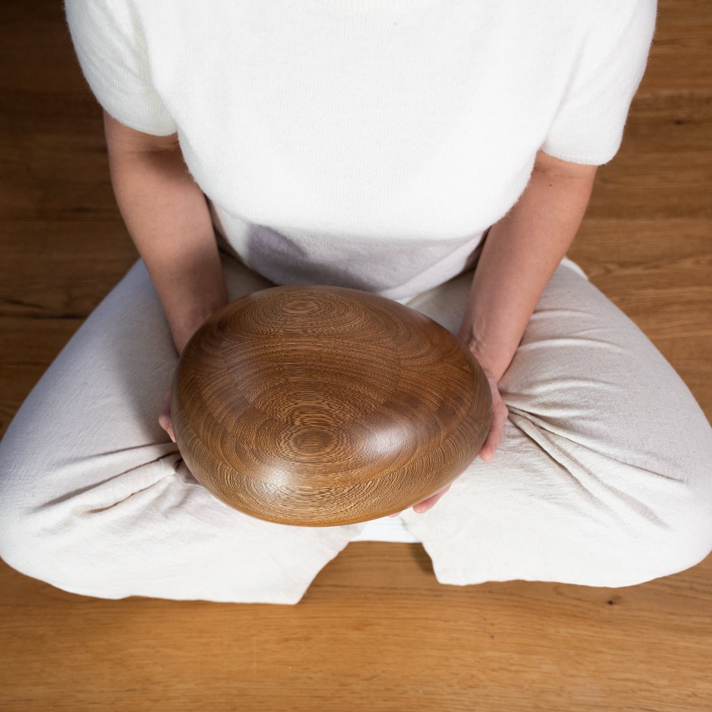 Holzurne River Stones Eichenholz - Groß