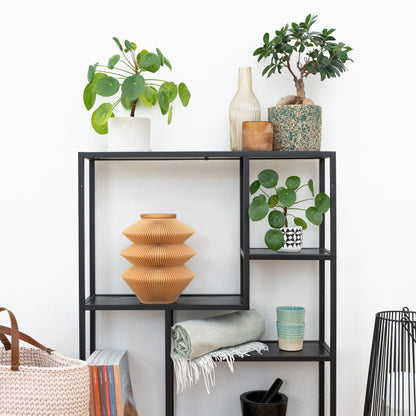 Minka urn made of wood fibers