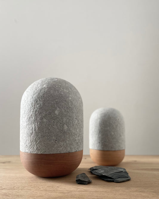 Pulpurne Schiefer, Zedernholz